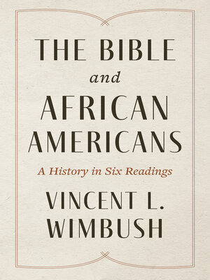 cover image of The Bible and African Americans